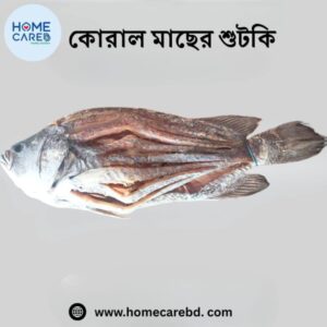 কেমিক্যাল-মুক্ত কোরাল মাছের শুটকি