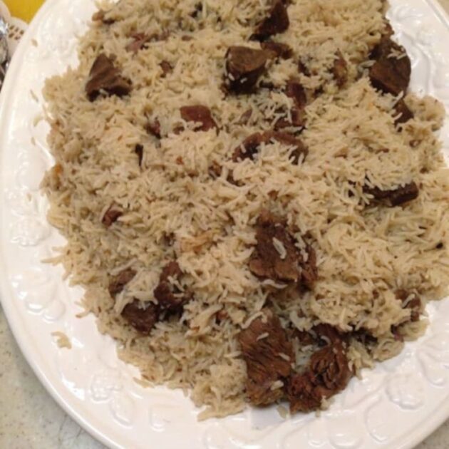 হোমমেইড গরুর মাংসের বিরিয়ানি